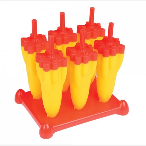 Forme til astronaut-is. Pakke med 6 stk. fra Rex London.