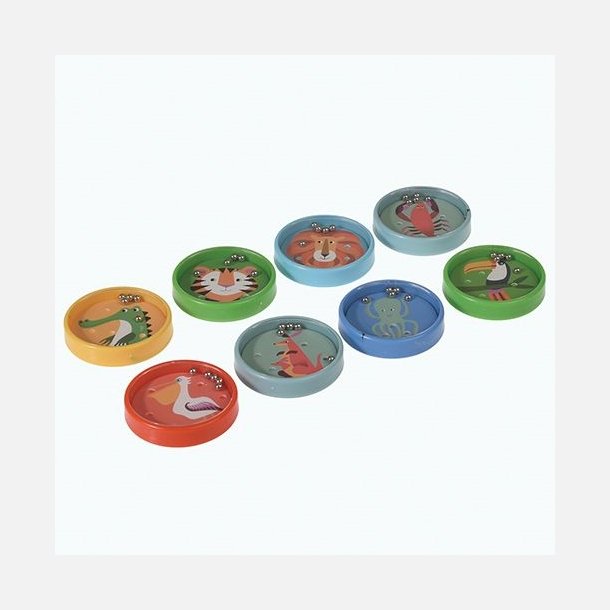 Lille spil med 5 kugler. Retro fra Rex London