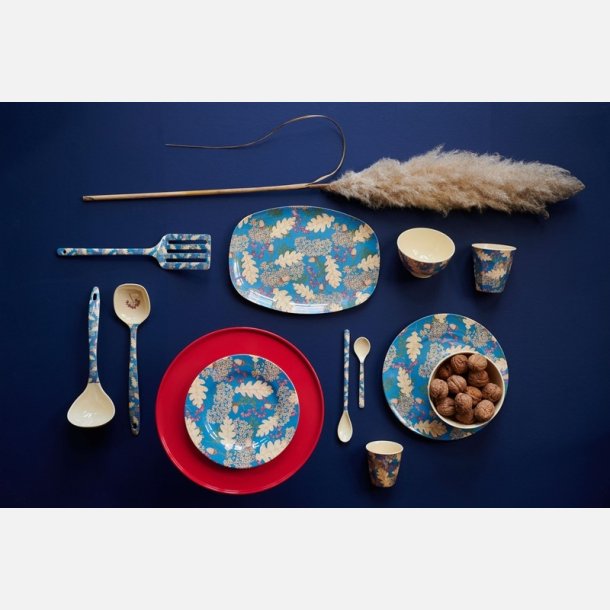 Melaminkop med Autumn and Acorns-print – perfekt til picnic og hygge