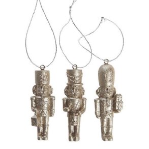 Gyldne soldater julepynt – klassisk ophng fra Det Gamle Apotek