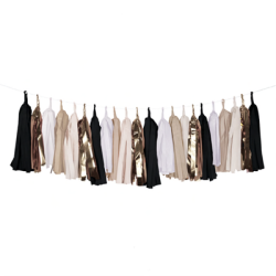 Guirlande - Sort/Golden