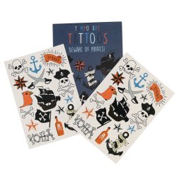 Tatoveringsark med pirater 