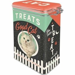 Retro btte til kattemad - CAT TREATS, GOOD CAT 