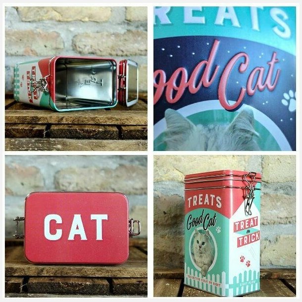 Retro btte til kattemad - CAT TREATS, GOOD CAT 